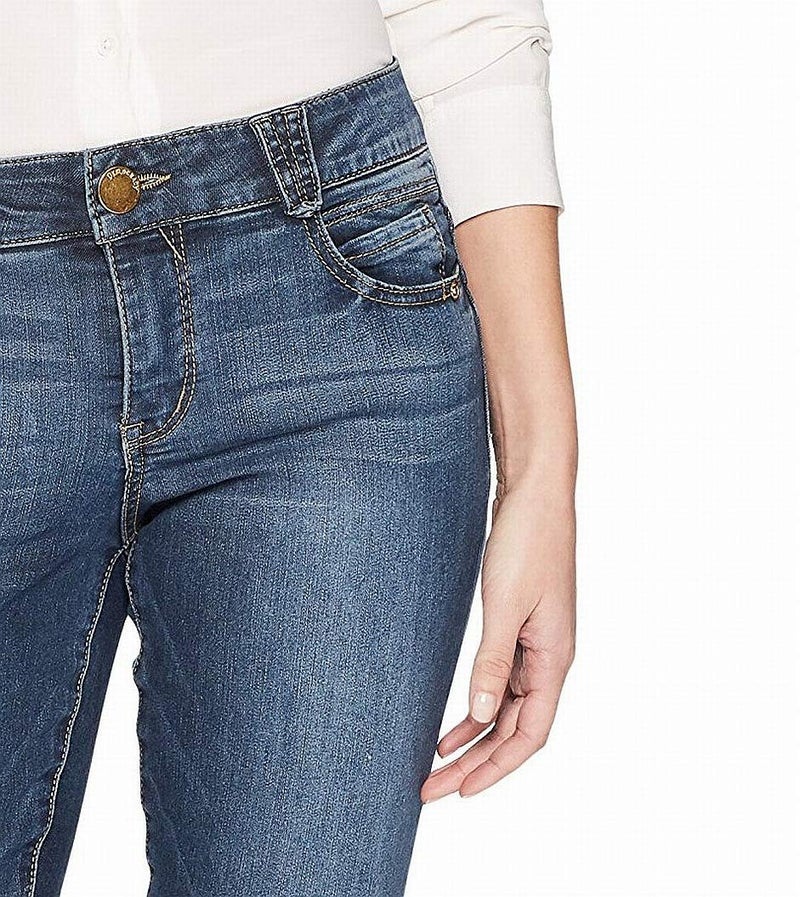 Democracy womens Absolution Crop Jeans, Authentic Blue, 6 US - Image 4